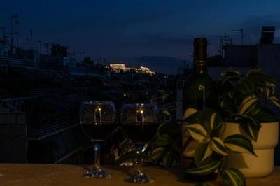 Penthouse with Acropolis view in Attiki Metro