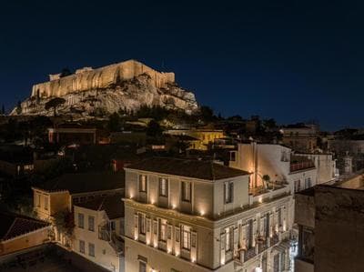 House of Andele - villa in plaka acropolis view