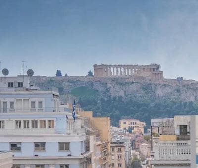 Majestic Acropolis View Elegant 2-Bedroom Penthouse in the Heart of Athens