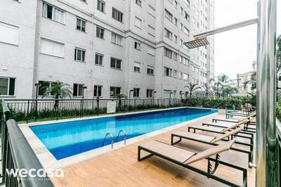 Apto com Piscina a 5min do Metrô Brás