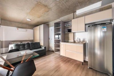 36 New studio balcony Paulista