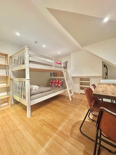 Top floor flat