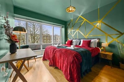Dapper Suite in bustling Holloway, Islington by Gold Stays