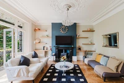 LUXURY Victorian Flat 2 bed 2 bath Flat Sleeps 4 to 7