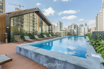 Studios in a Building with Pool and Gym in Perdizes - ABY