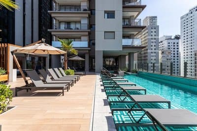 Ayra Higienópolis - Apartamentos mobiliados com excelente vista e localização