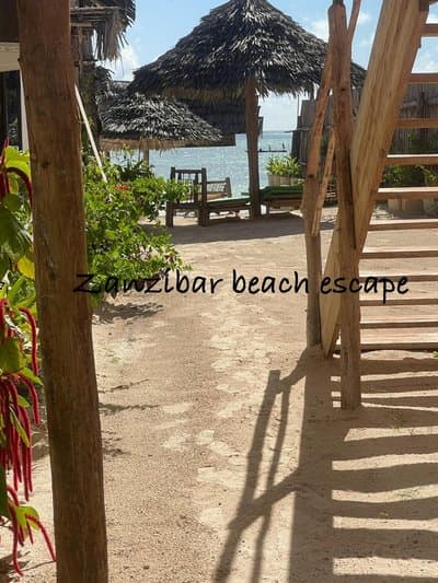 Zanzibar beach escape&Ocean View & High-Speed Wi-Fi