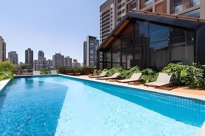 Apê Perdizes C/AR piscina prox Allianz