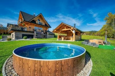 Luxury Villa with View of Tatra Mountains, Sauna, Hot Tub, Swimming Pool