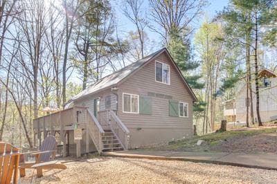 Coosawattee Resort Cabin: Deck, Fire Pit