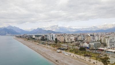 Flat With Terrace Next to Konyaalti Beach