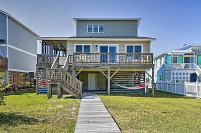Boat Dock & Kayak: OBX Getaway on the Harbour