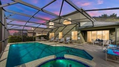 Emerald Magic - 5 Br W/ Private Pool -near Disney 5 Bedroom Villa