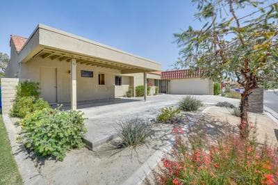 Furnished Patio + Resort Pools: Palm Desert Condo