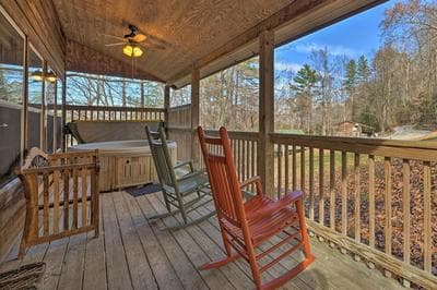 Cabin w/ Hot Tub - Near Nantahala Outdoor Center!
