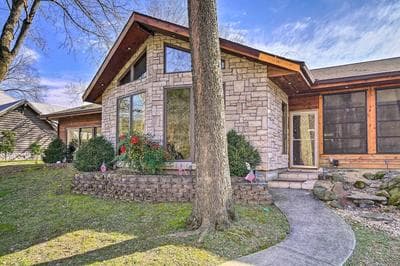 Waterfront Hollister Retreat w/ Dock & Game Room!