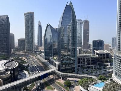 Fashion Avenue Dubai Mall Residences - Studio with balcony