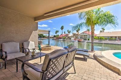 Lakefront Glendale Home w/ Pool, Boat & Fishing!