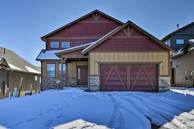 3 Mi to Granby Ranch: Expansive Granby Retreat!