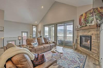 Spacious Granby Home w/ Fire Pit & Mtn Views!