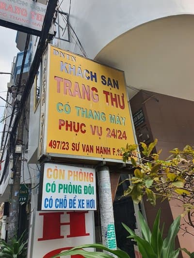 Khach san Trang Thu - Su Van Hanh - Q10