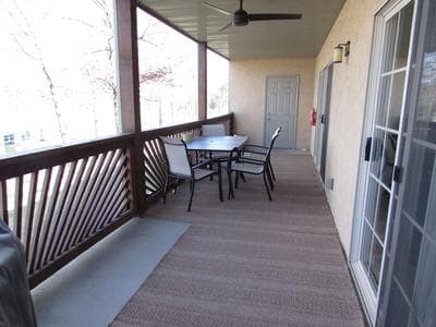 Lakefront Vacation Condo A-1 with Large Private Balcony by RedAwning