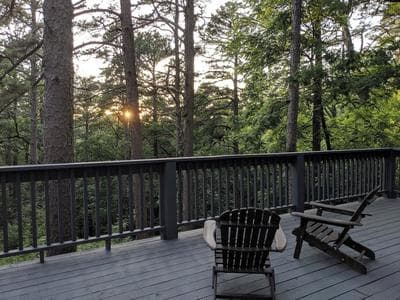 Airstream with Sunset Deck
