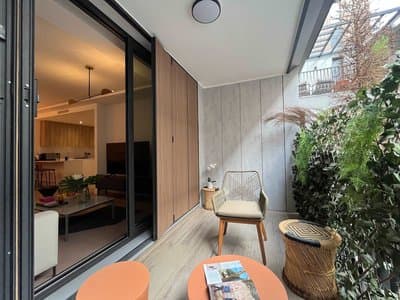 w Chic Urban 3BR w Sunny Terrace in Chueca