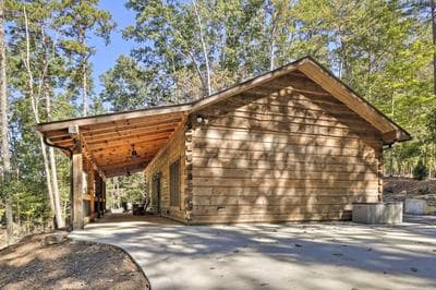 Coosawattee River Resort Cabin w/ Private Hot Tub!
