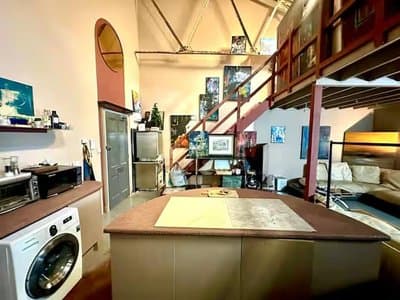 Arty Infused Loft With ac Near Emirates Stadium