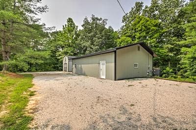 Camp Monroe in Bloomington w/ Deck & Views!