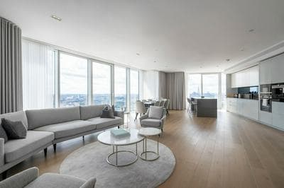 Spectacular Three-bedroom Apartment With City View