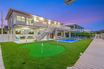 Saltwater Social Game Room Pool Dock Views
