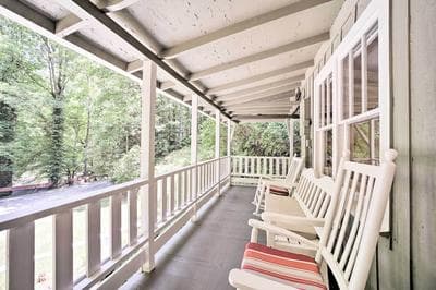 Private Fire Pit & Creek: Bryson City Retreat!