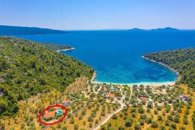 Villa Tassoula Large Private Pool Walk to Beach Wifi - 2830