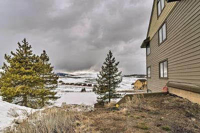 Walk to Ski Lift: Mtn-view Granby Ranch Condo