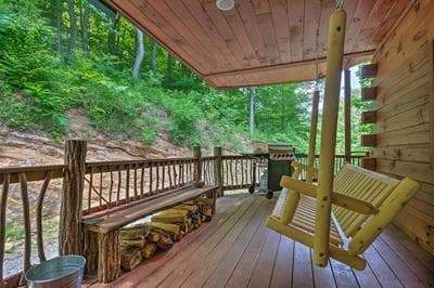 Bryson City Cabin w/ Wraparound Deck & Hot Tub