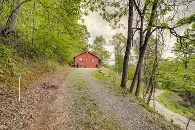 Bryson City Vacation Rental - Hot Tub & Lake Views