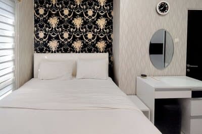 Monochromatic Modern 1Br At Tamansari Prospero Sidoarjo Apartment
