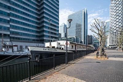 Luxury Canary Wharf House Boat Room 6