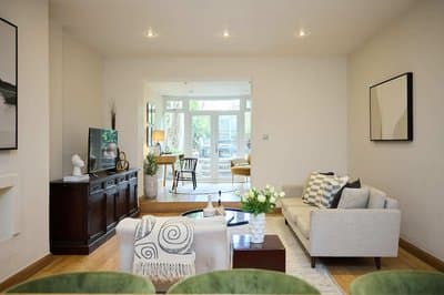 Kensington Garden Flat with Office