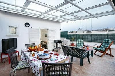 Enjoy the Sunset on Your Vatican Terrace