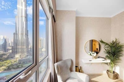 Durrani Homes - Supreme 5BR besides Dubai Mall With Burj Khalifa and Fountain view
