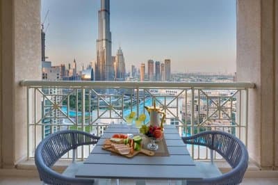 Durrani Homes - Designer 2BR Apt with stunning Burj Khalifa and Fountain View