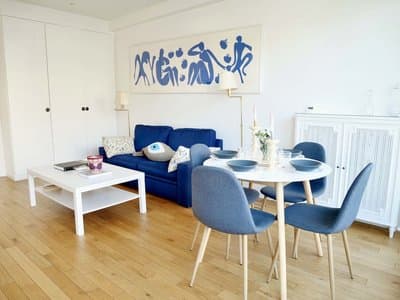 Deauville Plage - Balcon Vue Mer Ville Pied