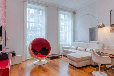 The Red Room Apartment - Fitzrovia - by Frankie Says