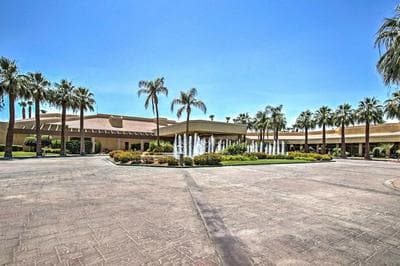 Patio + Resort Amenities: Palm Desert Escape
