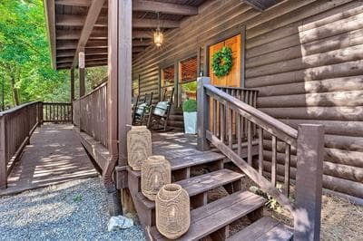 Mountain-view Bryson City Home w/ Hot Tub!