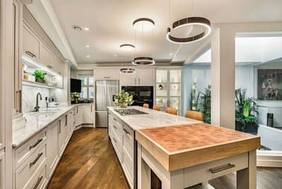 London Mews Home w Glass Atrium Terrace