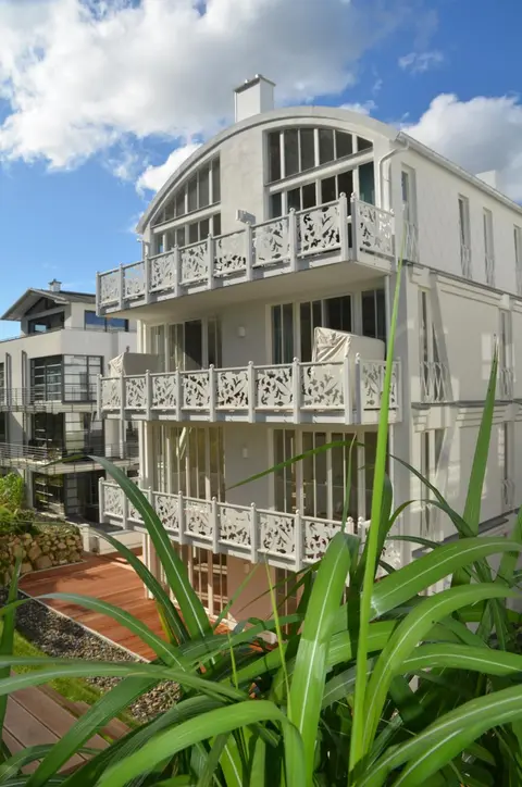 Villa Johanna in Sellin - WG 13 mit Kamin und zwei Balkonen